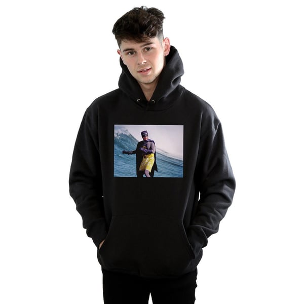 DC Comics Mens Batman TV Series Surfing Still Hoodie