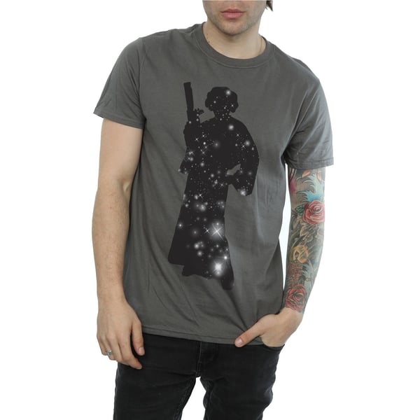 Star Wars Mens Princess Leia Stars T-Shirt
