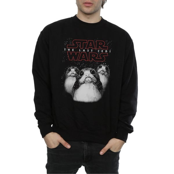 Star Wars Mens The Last Jedi Porgs Sweatshirt