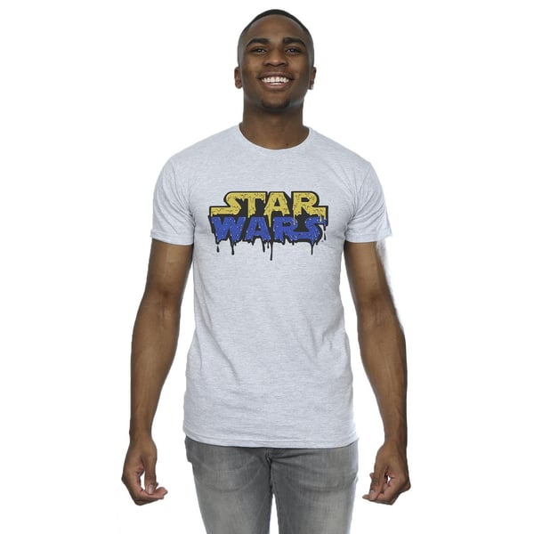 Star Wars Mens Logo Jelly T-Shirt