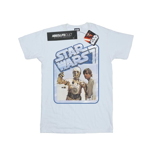 Star Wars Girls Luke Skywalker And C-3PO Cotton T-Shirt