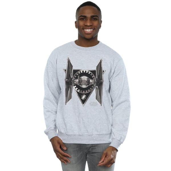 Star Wars Mens The Last Jedi TIE Fighter Sweatshirt