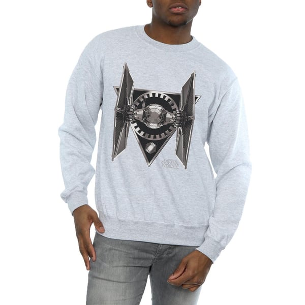 Star Wars Mens The Last Jedi TIE Fighter Sweatshirt