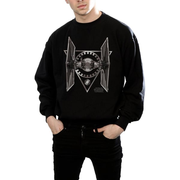 Star Wars Mens The Last Jedi TIE Fighter Sweatshirt
