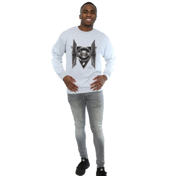 Star Wars Mens The Last Jedi TIE Fighter Sweatshirt