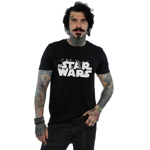 Star Wars Miesten Minimalistinen Logo T-paita