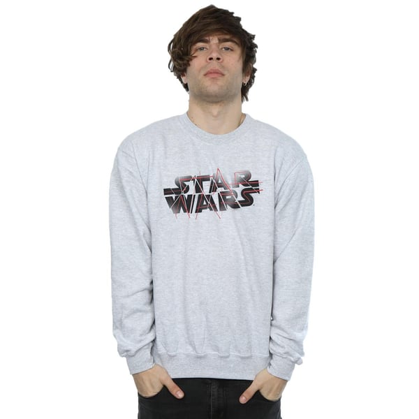 Star Wars Mens The Last Jedi Spray Logo Sweatshirt