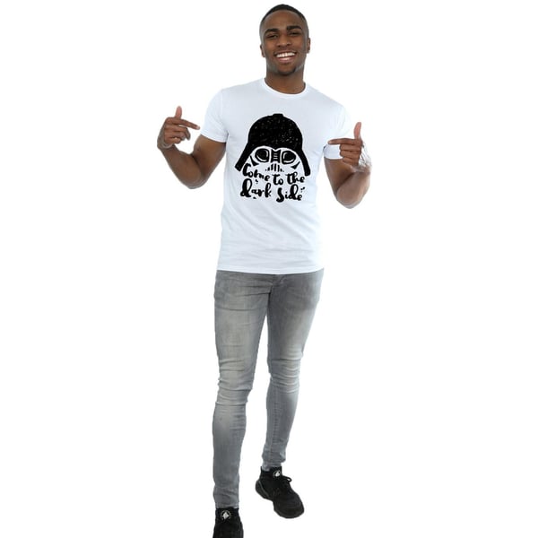 Star Wars Mens Darth Vader Come To The Dark Side Sketch T-Shirt