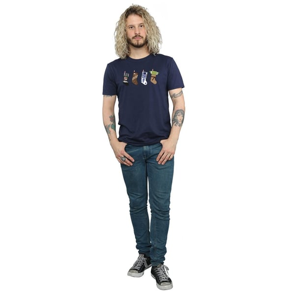Star Wars Mens Christmas Stockings T-Shirt