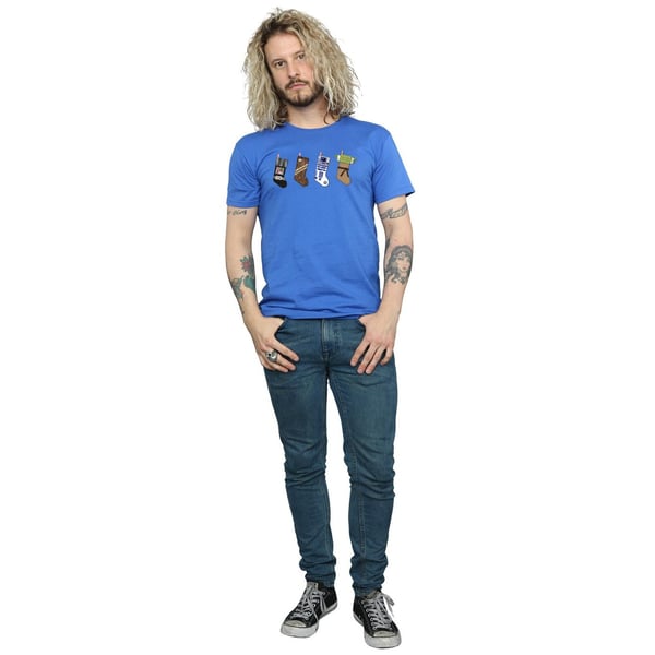 Star Wars Mens Christmas Stockings T-Shirt