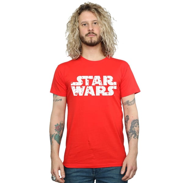 Star Wars Miesten Joulu Logo T-paita