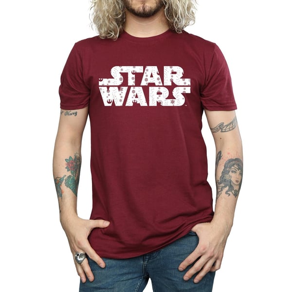 Star Wars Miesten Joulu Logo T-paita