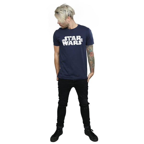 Star Wars Miesten Joulu Logo T-paita