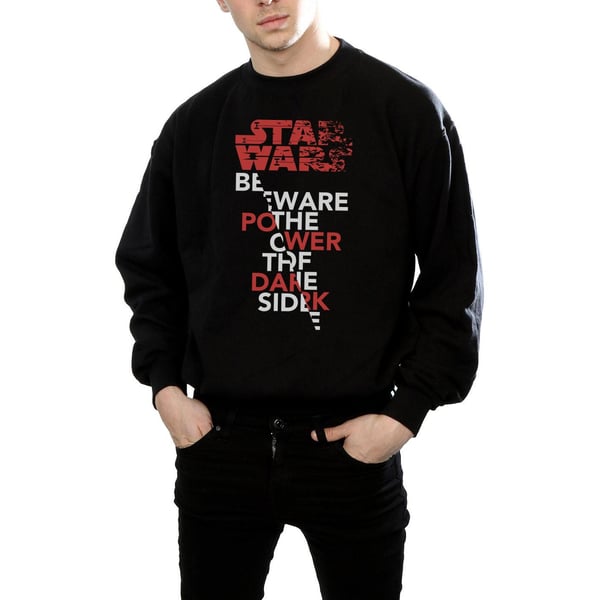 Star Wars Mens The Last Jedi Power Of The Dark Side Sweatshirt