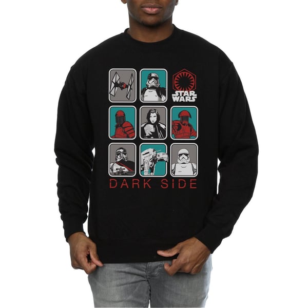 Star Wars Mens The Last Jedi Dark Side Multi Character Sweatshirt
