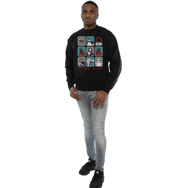 Star Wars Mens The Last Jedi Dark Side Multi Character Sweatshirt