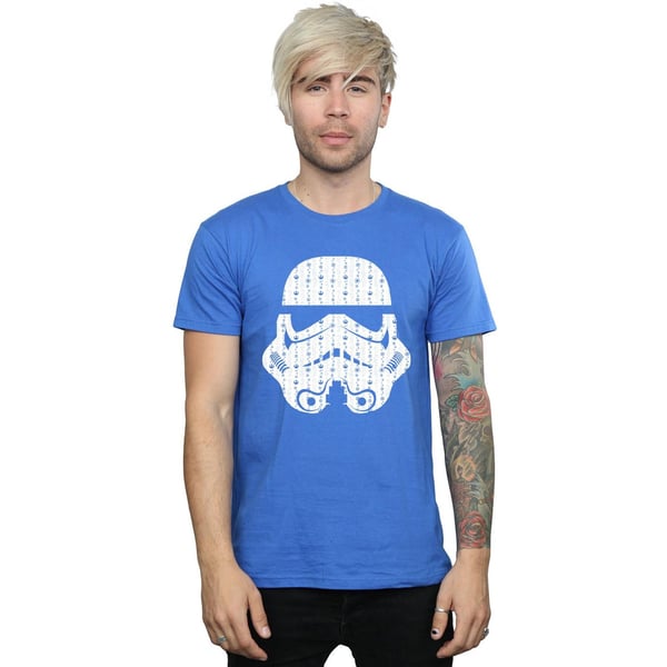 Star Wars Mens Christmas Stormtrooper Helmet T-Shirt