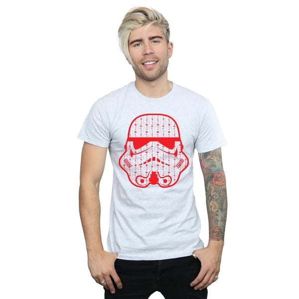 Star Wars Mens Christmas Stormtrooper Helmet T-Shirt