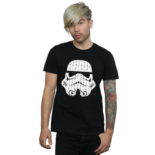 Star Wars Mens Christmas Stormtrooper Helmet T-Shirt