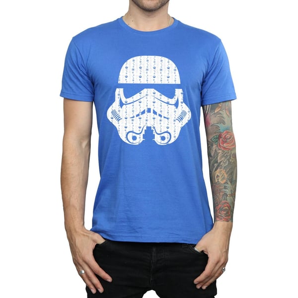 Star Wars Mens Christmas Stormtrooper Helmet T-Shirt