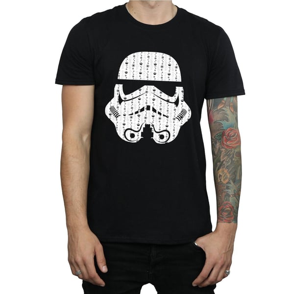 Star Wars Mens Christmas Stormtrooper Helmet T-Shirt