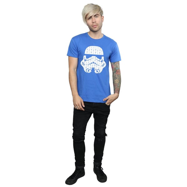 Star Wars Mens Christmas Stormtrooper Helmet T-Shirt