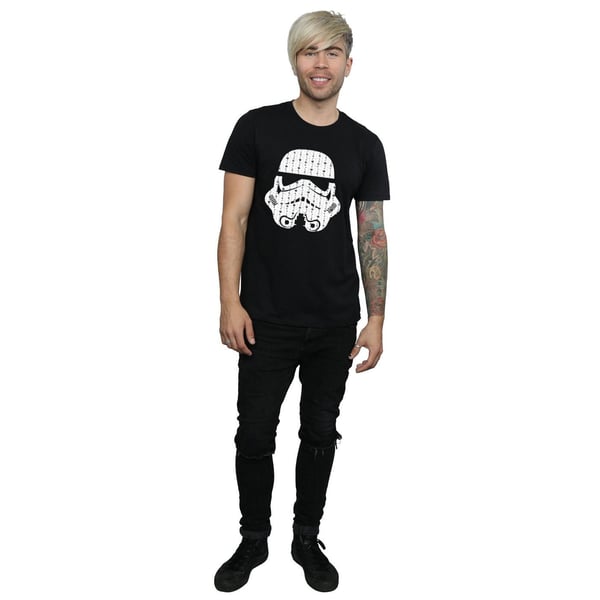 Star Wars Mens Christmas Stormtrooper Helmet T-Shirt