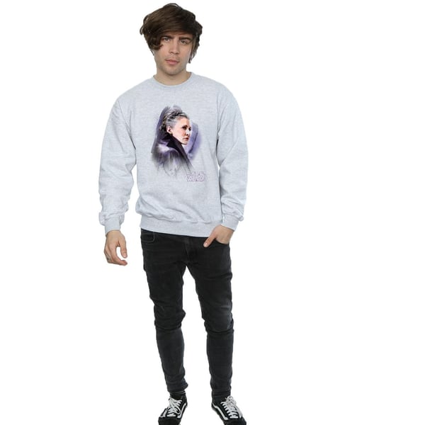 Star Wars Mens The Last Jedi Leia Brushed Sweatshirt