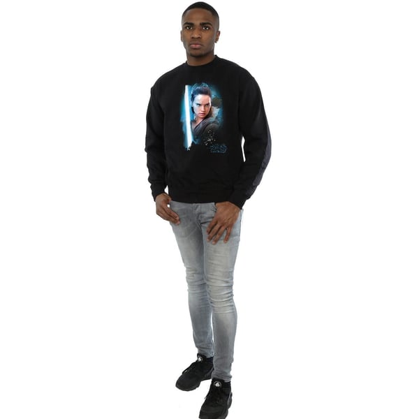 Star Wars Mens The Last Jedi Rey Brushed Sweatshirt
