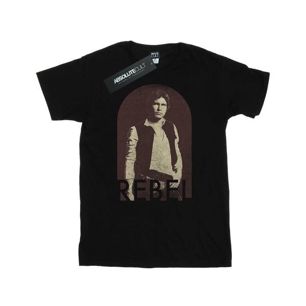 Star Wars Mens Han Solo Rebel T-Shirt