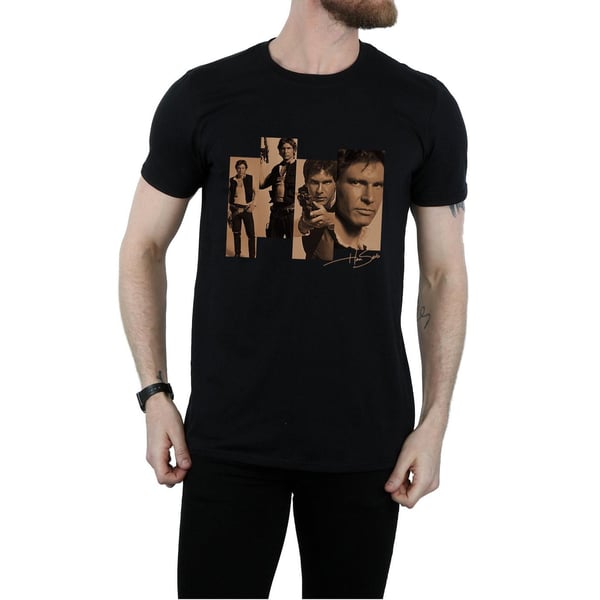 Star Wars Mens Han Solo Photoshoot T-Shirt
