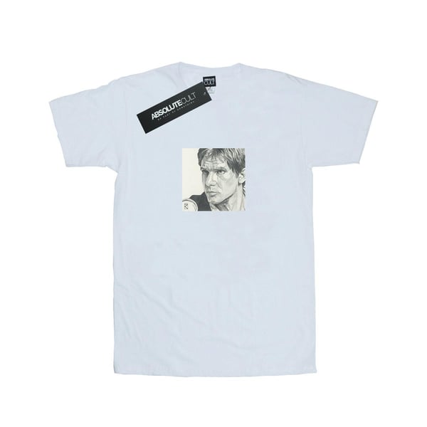 Star Wars Mens Han Solo Drawing T-Shirt