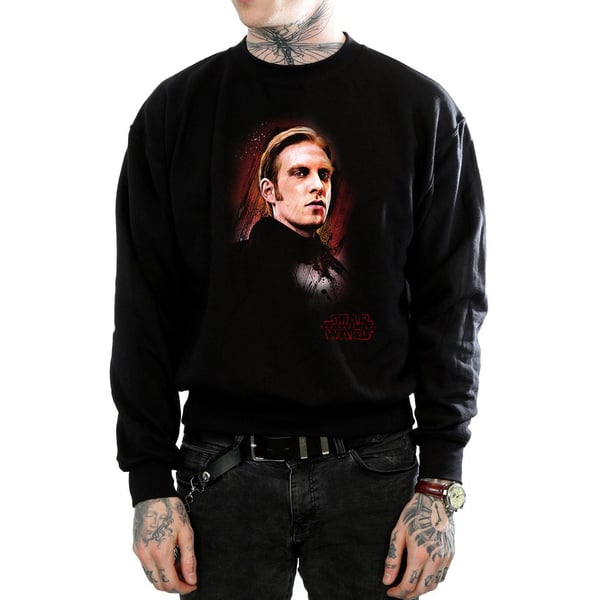 Star Wars Mens The Last Jedi General Hux Brushed Sweatshirt