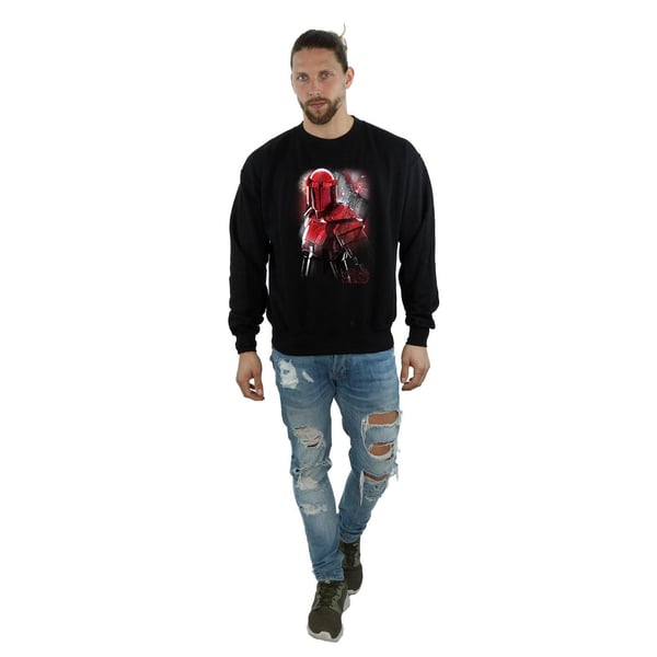 Star Wars Mens The Last Jedi Praetorian Guard Brushed Sweatshirt