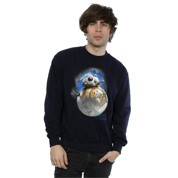 Star Wars Mens The Last Jedi BB-8 Brushed Sweatshirt