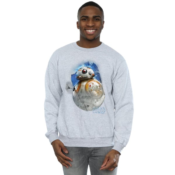 Star Wars Mens The Last Jedi BB-8 Brushed Sweatshirt