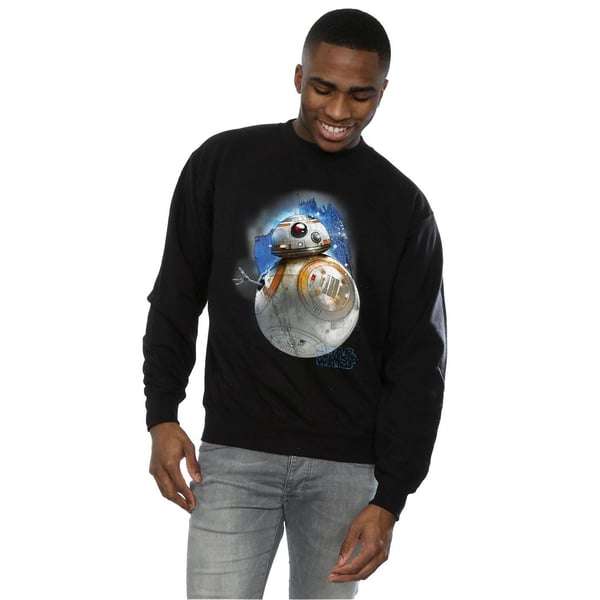 Star Wars Mens The Last Jedi BB-8 Brushed Sweatshirt