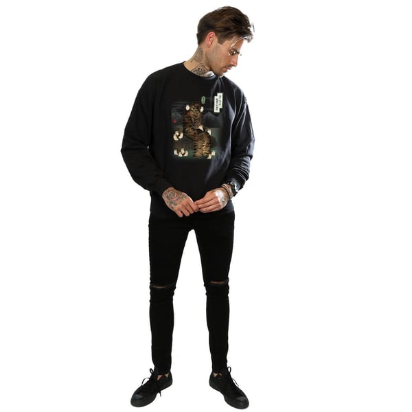 Star Wars Mens The Last Jedi Japanese Chewbacca Porgs Sweatshirt