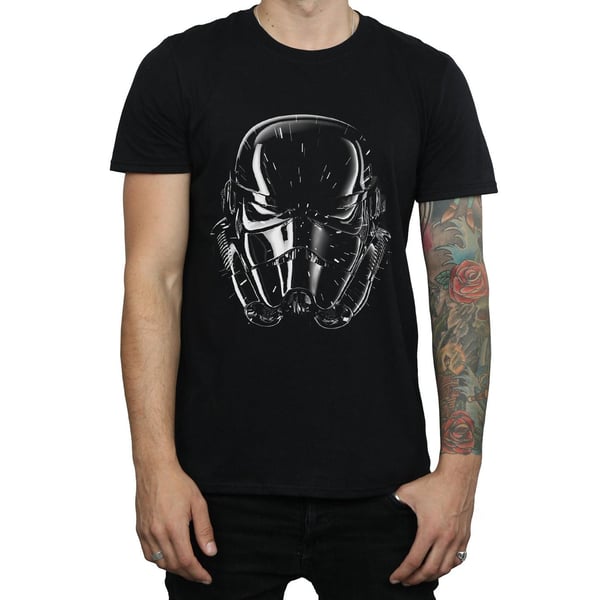 Star Wars Miesten Stormtrooper Hyper Drive Kypärä T-paita