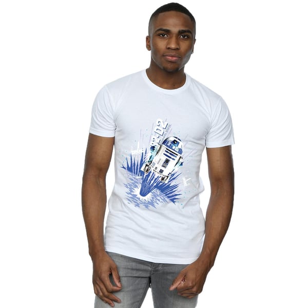 Star Wars Mens R2-D2 Blast Off T-Shirt
