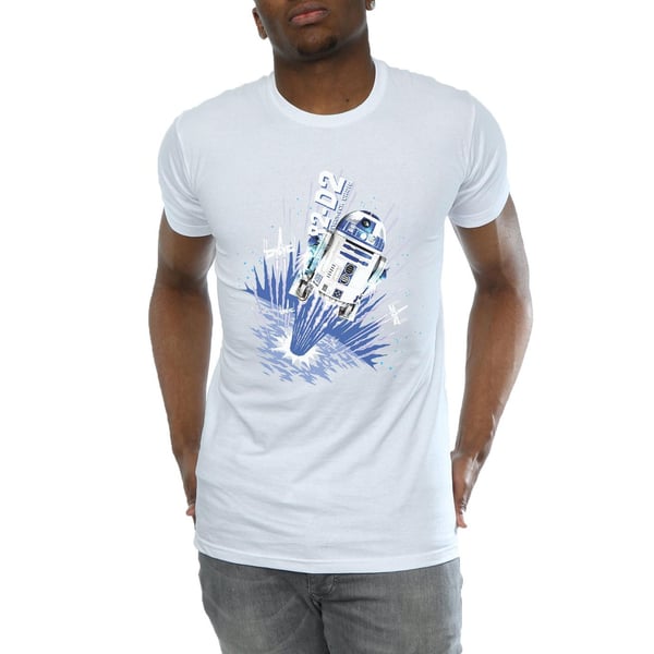 Star Wars Mens R2-D2 Blast Off T-Shirt