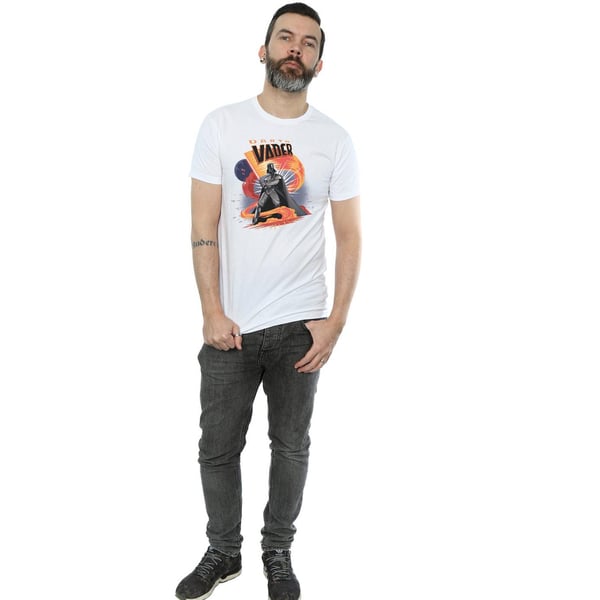 Star Wars Mens Darth Vader Swirling Fury T-Shirt