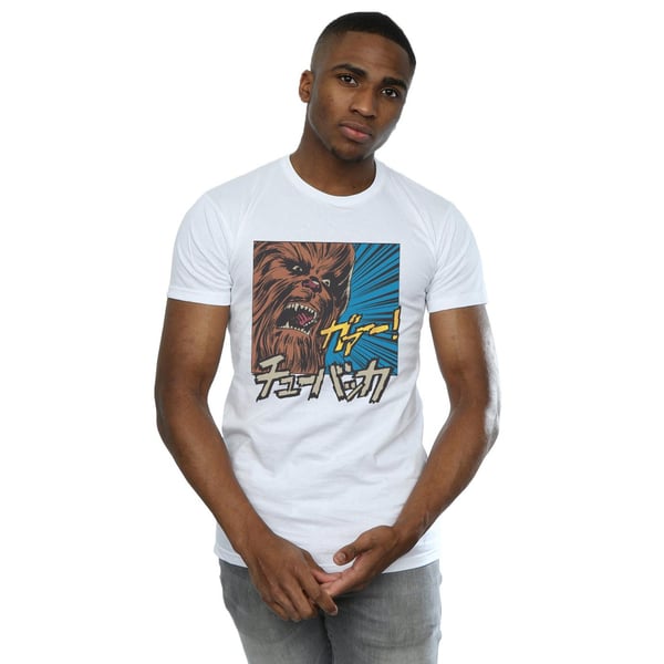 Star Wars Mens Chewbacca Roar Pop Art T-Shirt