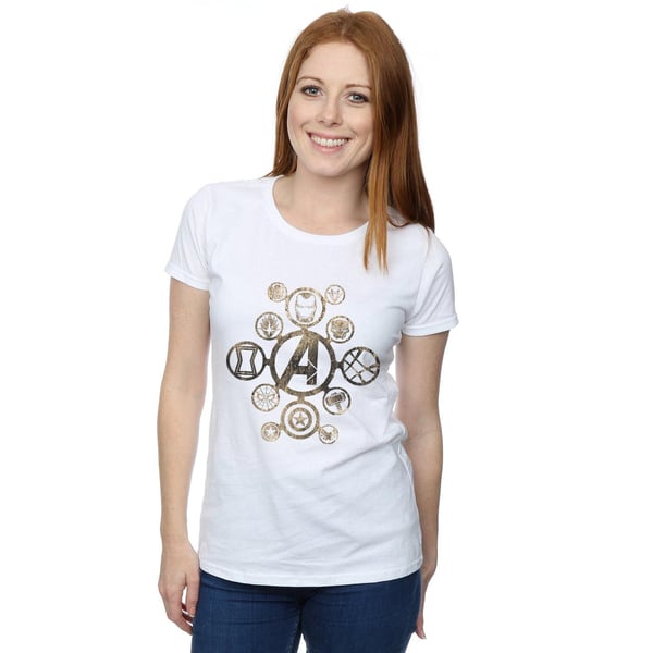 Avengers Infinity War Womens/Ladies Icons Cotton T-Shirt