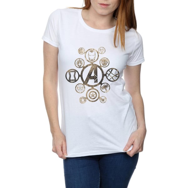 Avengers Infinity War Womens/Ladies Icons Cotton T-Shirt