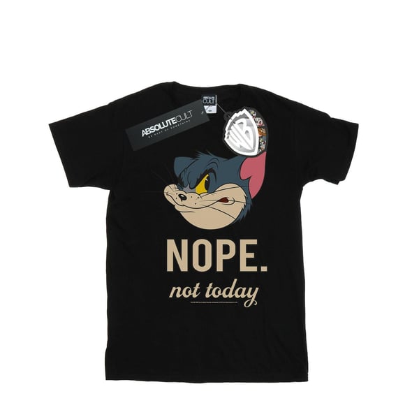 Tom And Jerry Womens/Ladies Nope Not Today Cotton Boyfriend T-Shirt