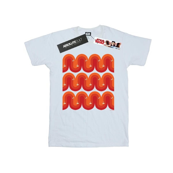 Star Wars Mens X-Wing And TIE Fighter Retro T-Shirt