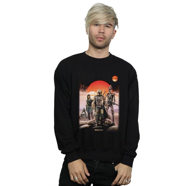 Star Wars Mens The Mandalorian Warriors Sweatshirt