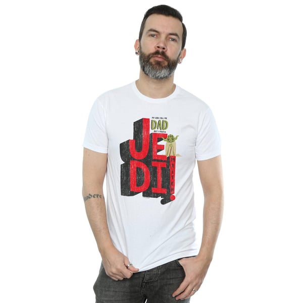 Star Wars Mens Dad Jedi Master T-Shirt