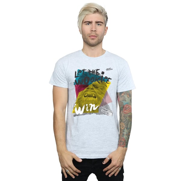 Star Wars Herr T-shirt Låt Wookieen Vinna